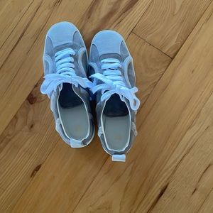 Toteme Gray and White Sneakers